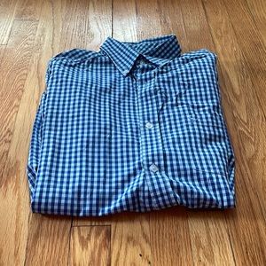 Mens plaid button down